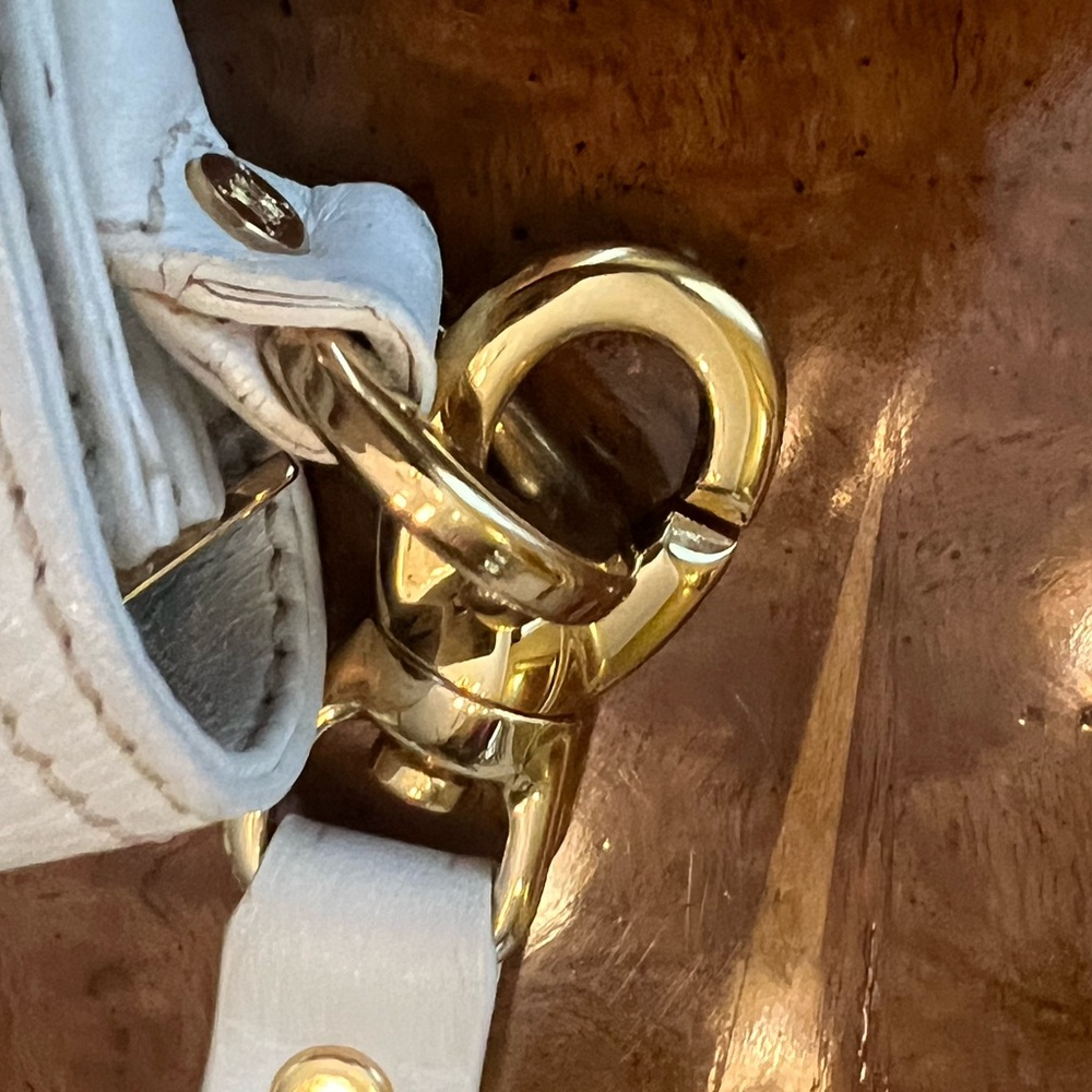Celine White Lambskin Convertible Clutch - Picture 5 of 14